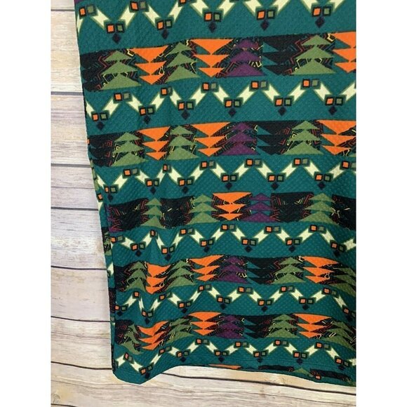 Lularoe Small Cassie Pencil Skirt Stretchy Green - Picture 2 of 10